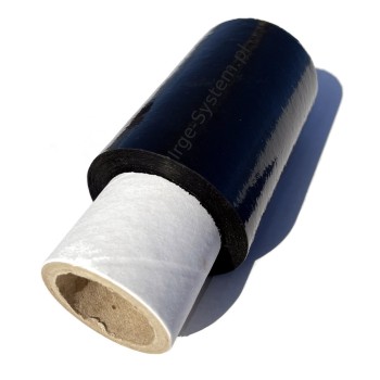 Folia stretch czarna mini-wrap 0,2kg