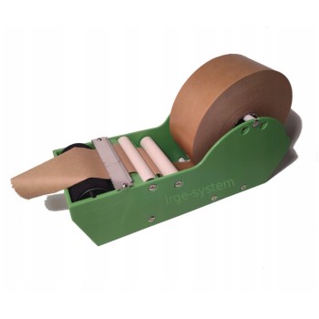 Dyspenser do taśmy papierowej aktywowany wodą.