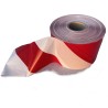 Taśma ostrzegawcza biało-czerwona 70mm-500m bez kleju PE