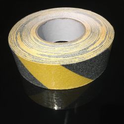 Taśma antypoślizgowa żółto-czarna 50mm/18m