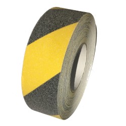 Taśma antypoślizgowa 10cm żółto czarna